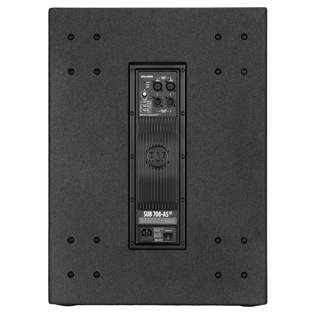 RCF Audio - SUB 708-AS MK3 - 18" Bass Reflex Active Subwoofer, 700Wrms, 1400Wpeak - Imagen 3