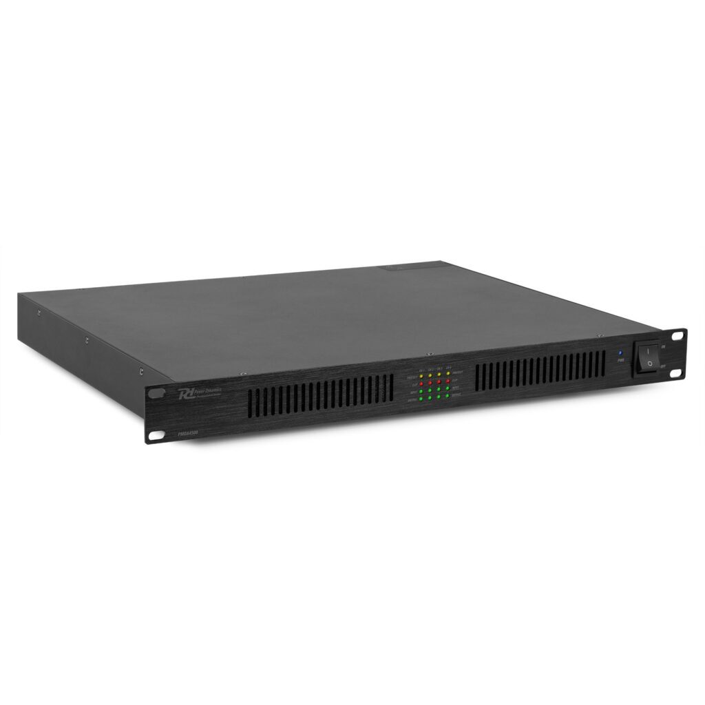 Power Dynamics -PMDA4240 Amplificador 4 canales Clase-D 100V/8Ohm 4x 240W