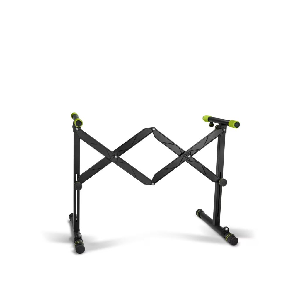 Gravity - KS AKS 01 B - Soporte de teclado plegable con mecanismo de tijera