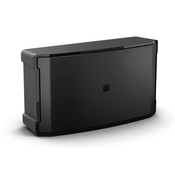 LD Systems - DQOR® SUB 8 A - Subwoofer autoamplificado para instalación interior, negro