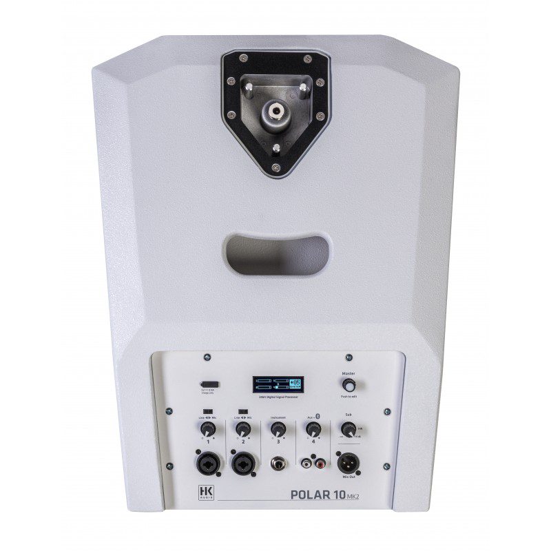 HK AUDIO - Polar 10 MK2 (Blanco) - Sistema de columna compacto auto amplificado de 3 vías. - Imagen 5