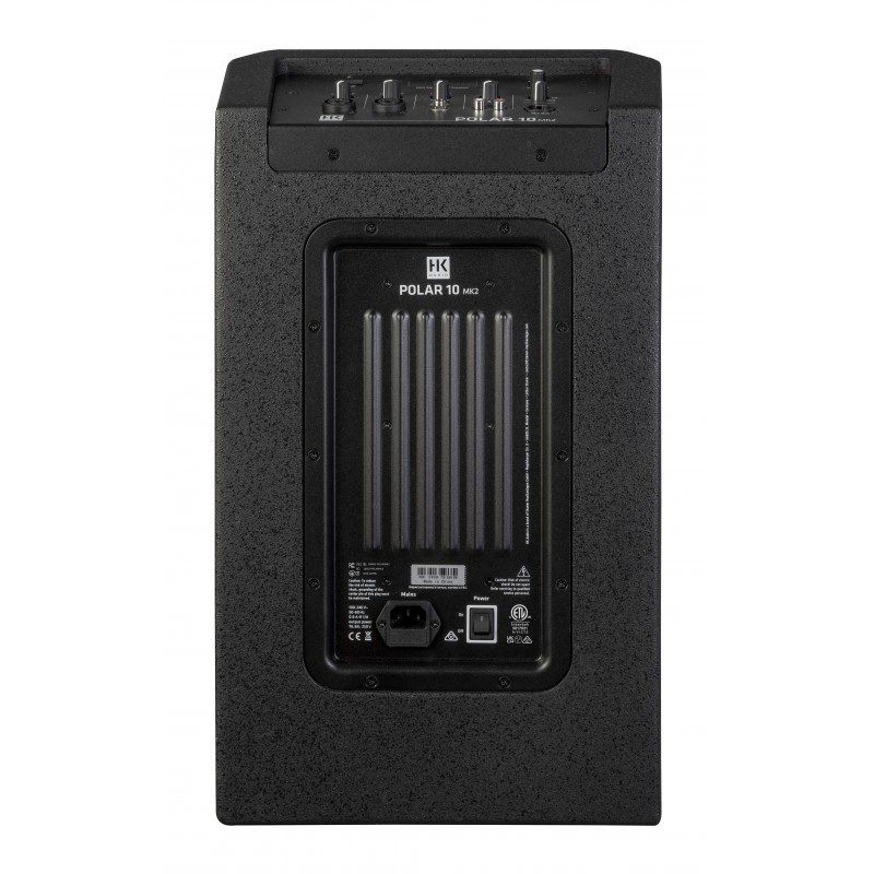 HK AUDIO - Polar 10 MK2 (Negro) - Sistema de columna compacto auto amplificado de 3 vías. 2000W. de pico. - Imagen 4