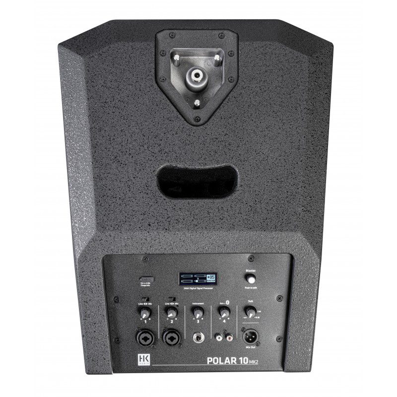 HK AUDIO - Polar 10 MK2 (Negro) - Sistema de columna compacto auto amplificado de 3 vías. 2000W. de pico. - Imagen 5