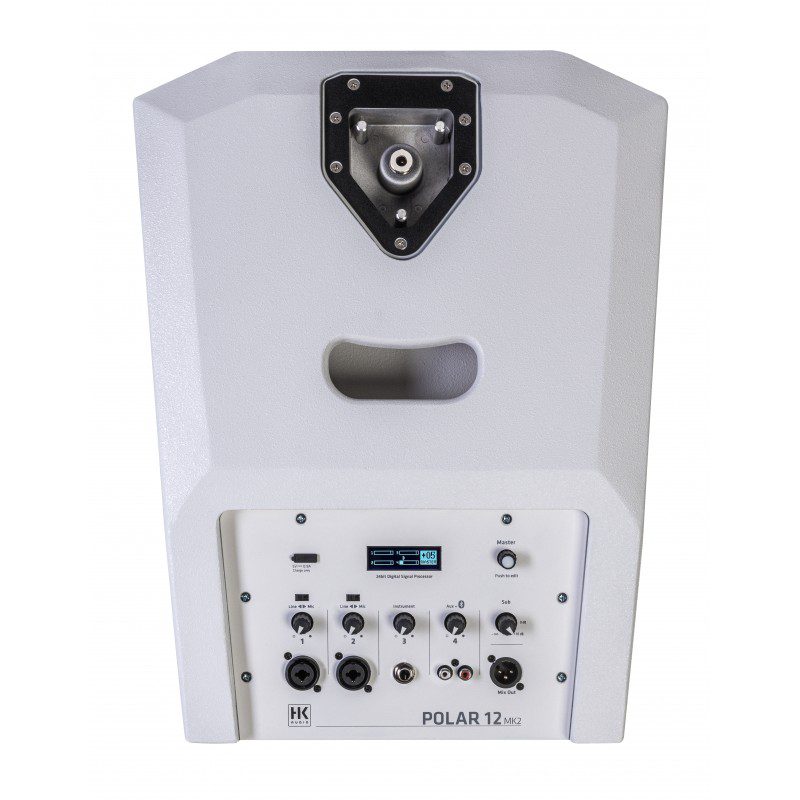 HK AUDIO - Polar 12 MK2 (Blanco) - Sistema de columna compacto auto amplificado de 3 vías. - Imagen 5