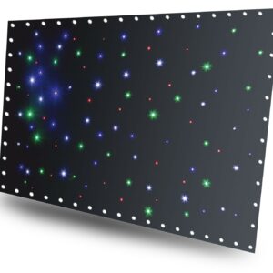 BeamZ - SPW96RGB -  Cortina Sparkle 3x2m , cortina brillante 96 LED RGB