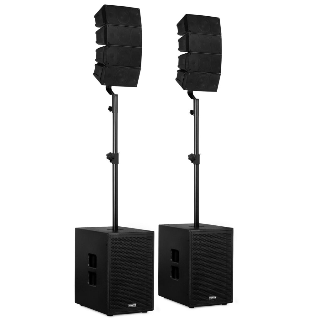 Vonyx - VX922 - Conjunto compacto de Line Array 2.2