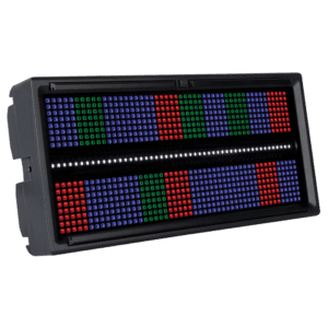 Showtec - Titan Strobe 1000 FX - Luz estroboscópica LED de 1000 W con efectos de sección LED RGB