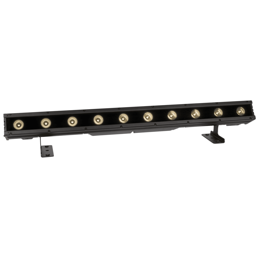 Showtec - Photon Sunstrip - Con simulación de tungsteno, Photon Sunstrip es una barra de LED con grado de protección IP65 y 10 LED blancos/ámbar/rojos de 20 vatios controlables individualmente