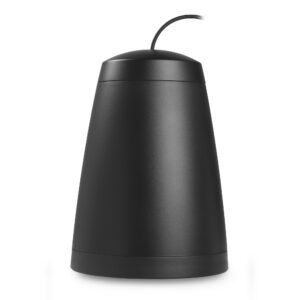 Power Dynamics -  Purity8B - Altavoz Colgante Premium 100V 8" Negro, Adecuado para aplicaciones de 8 ohmios y 100 V Selector giratorio para tomas de 100 V Amplio ángulo de apertura