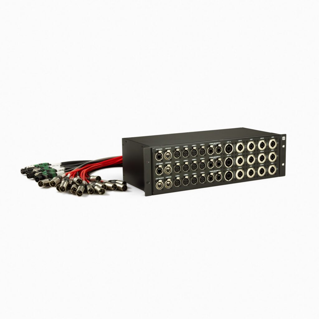 LD Systems - ADA TPP - Panel de conexiones de E/S frontales de 3 U, 19"