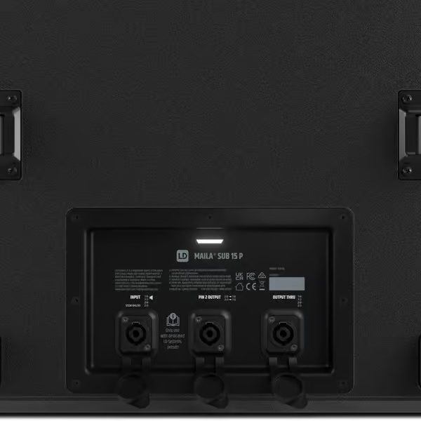 LD Systems - MAILA SUB 15 P - Subwoofer pasivo PA bass reflex de 15″ Capacidad de potencia (AES): 1.250 W Impedancia de entrada: 8 Ω Respuesta en frecuencia (−6 dB): 33 Hz - fx Máx. SPL (pico): 132 dB - Imagen 7