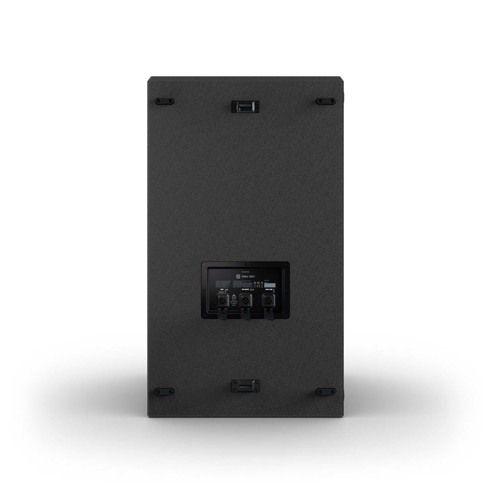 LD Systems - MAILA SUB P - 2 subwoofers pasivos PA de paso de banda de 15", Capacidad de potencia (AES): 2500 W Impedancia de entrada: 4 Ω Respuesta en frecuencia (−6 dB): 34 Hz – fx Máx. SPL (pico): 139 dB - Imagen 4