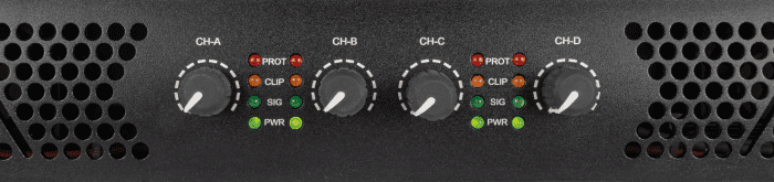 DAP AUDIO - DAP MI-4.600 - Amplificador de instalación de cuatro canales con DSP y Milan (4 x 600 W) - Imagen 4