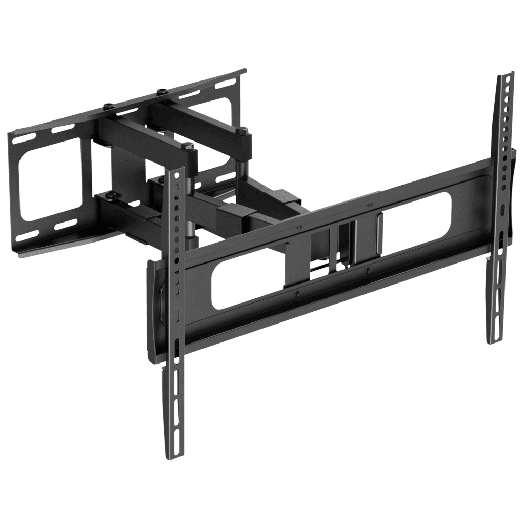 Showgear - Soporte de pared para dos TV PLB-3786 - Para televisores de 37" a 86": soporte oscilante y extensible