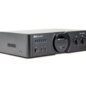 Mark - MA 1023 - Amplifier with player 2 x 100 W @ 4 Ohm, 4 MIC, 2 AUX LINE, USB/SD/Bluetooth. REC function. Remote control.