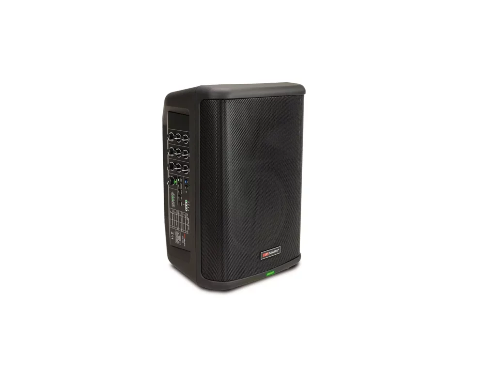 Mark - MPB 190 - Caja acústica activa 2 vías. 130W+60W Woofer 8' + Driver 1'. Plástico ABS. Batería recargable