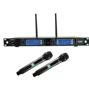 Mark - MR 2200/1 - Sistema inalámbrico UHF Diversity. 2 sistemas. 200 canales. Volumen y squelch independiente. Salidas balanceadas.