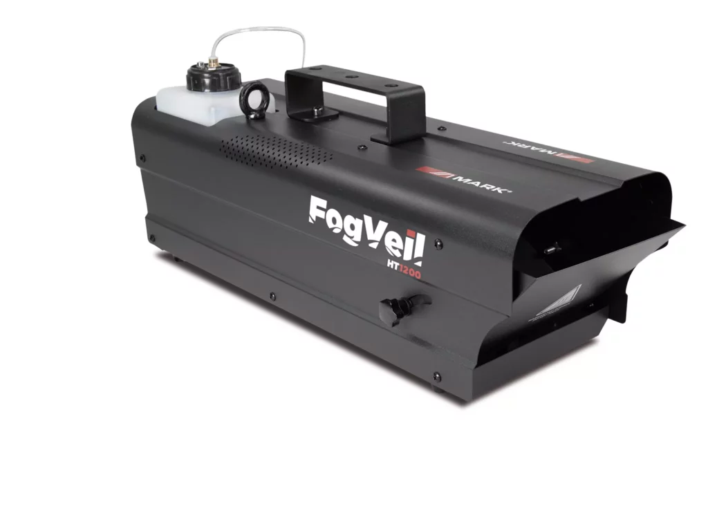 Mark - FOGVEIL HT1200 - Máquina HAZER. 1200 W. Depósito de 2 litros. Control DMX y RDM