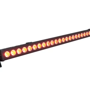 Mark - MBAR RGB 4 72 - Barra iluminación. 24 x LED RGB 3W 72 W. DMX Ch: 5/8/14/26/50. Apertura 25º.